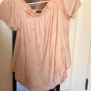 Express pink shirt